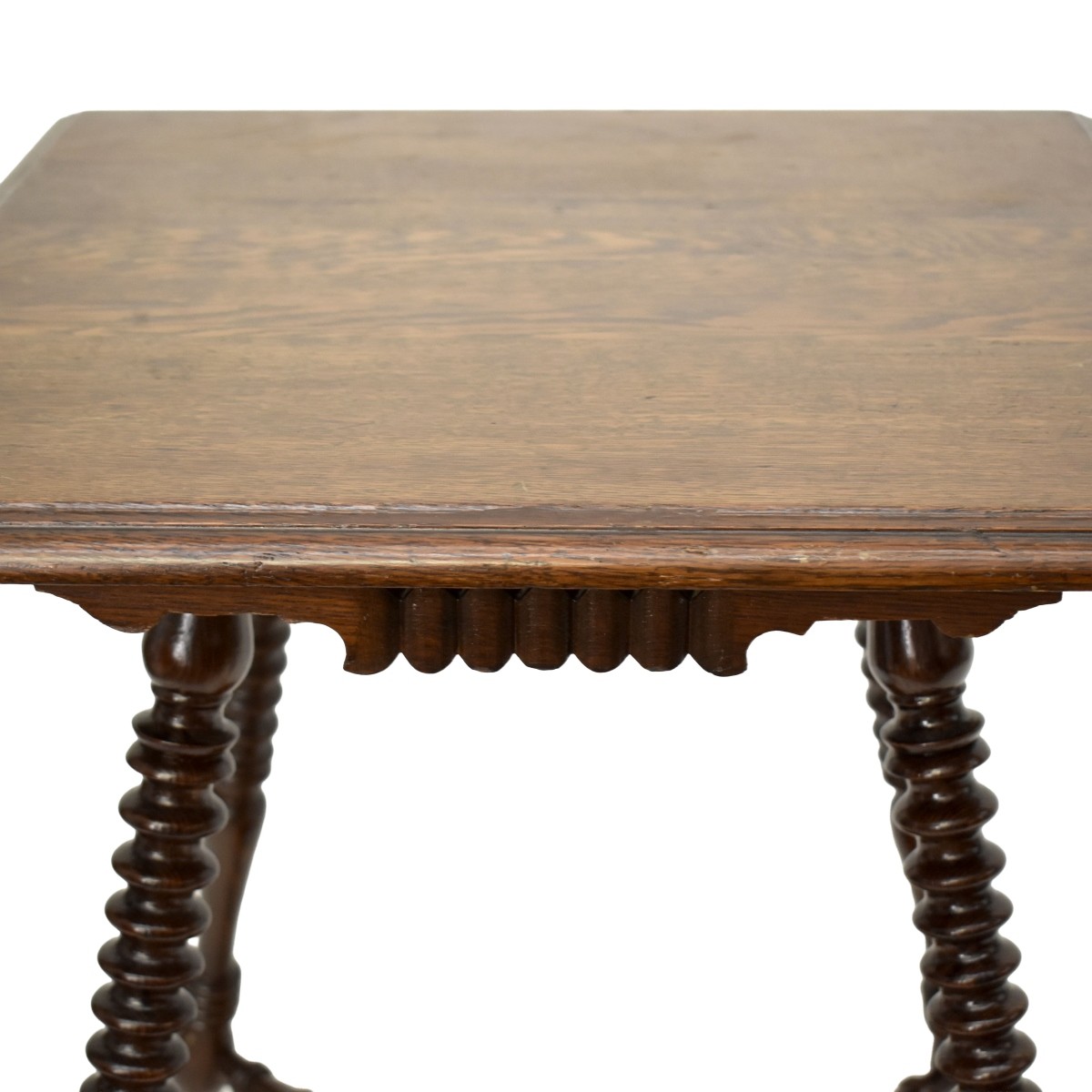 Antique American Oak Side Table