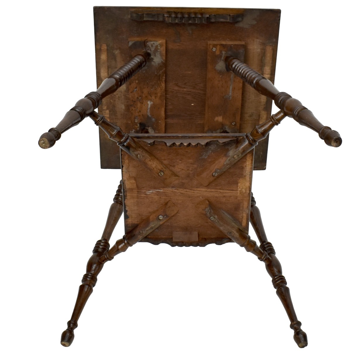 Antique American Oak Side Table