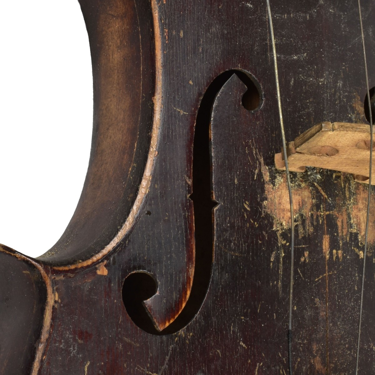 Antique German Violin with Case