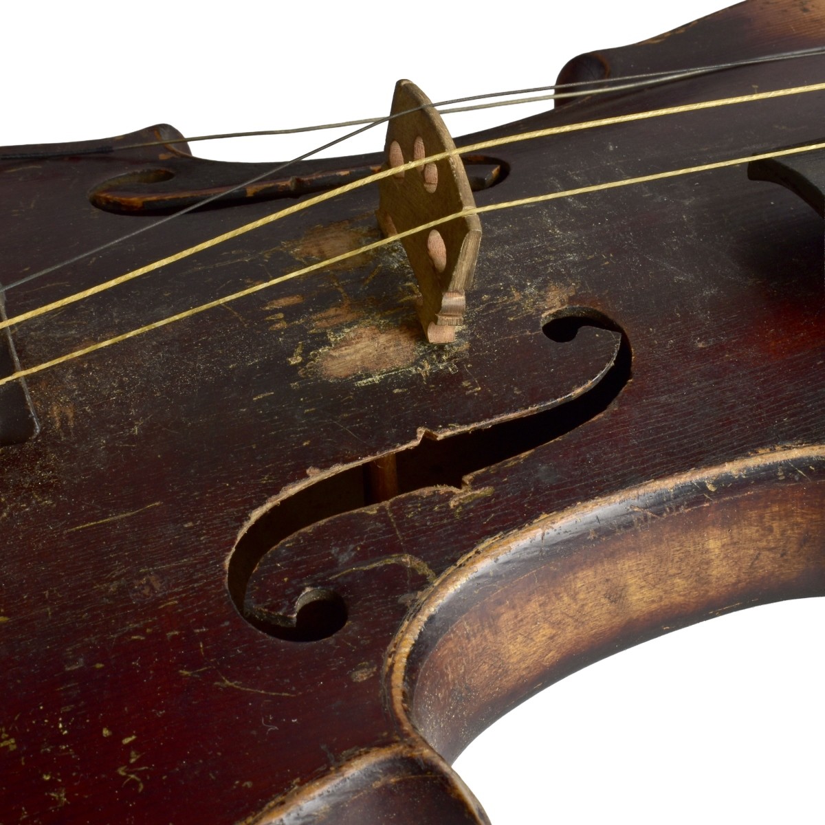 Antique German Violin with Case