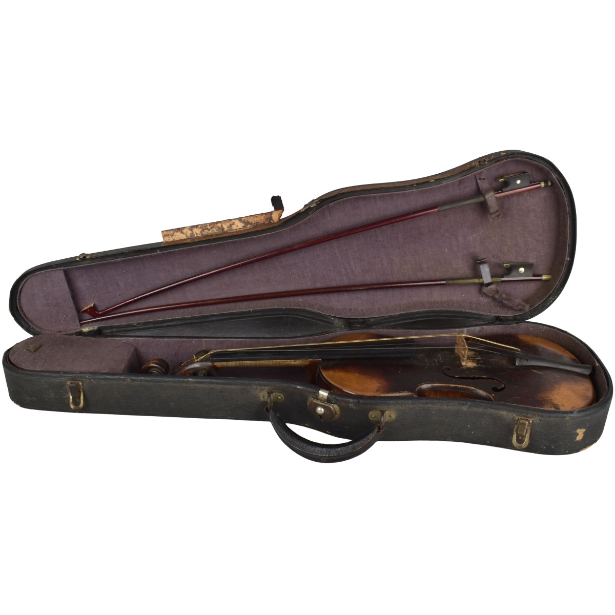 Antique German Violin with Case
