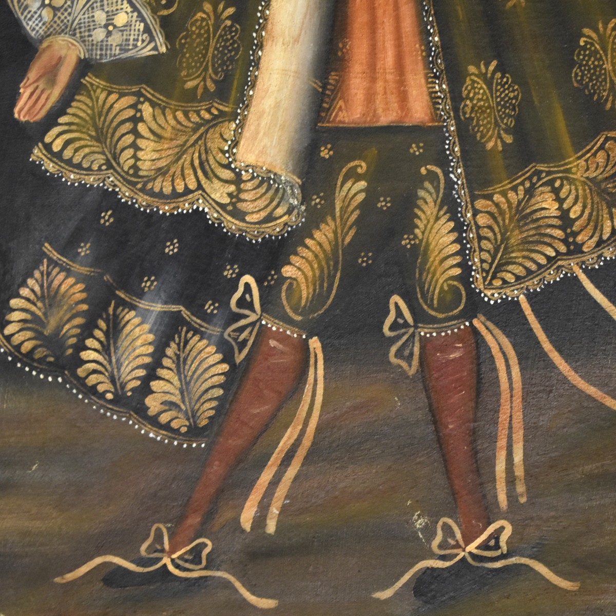 Antique Cuzco School O/C