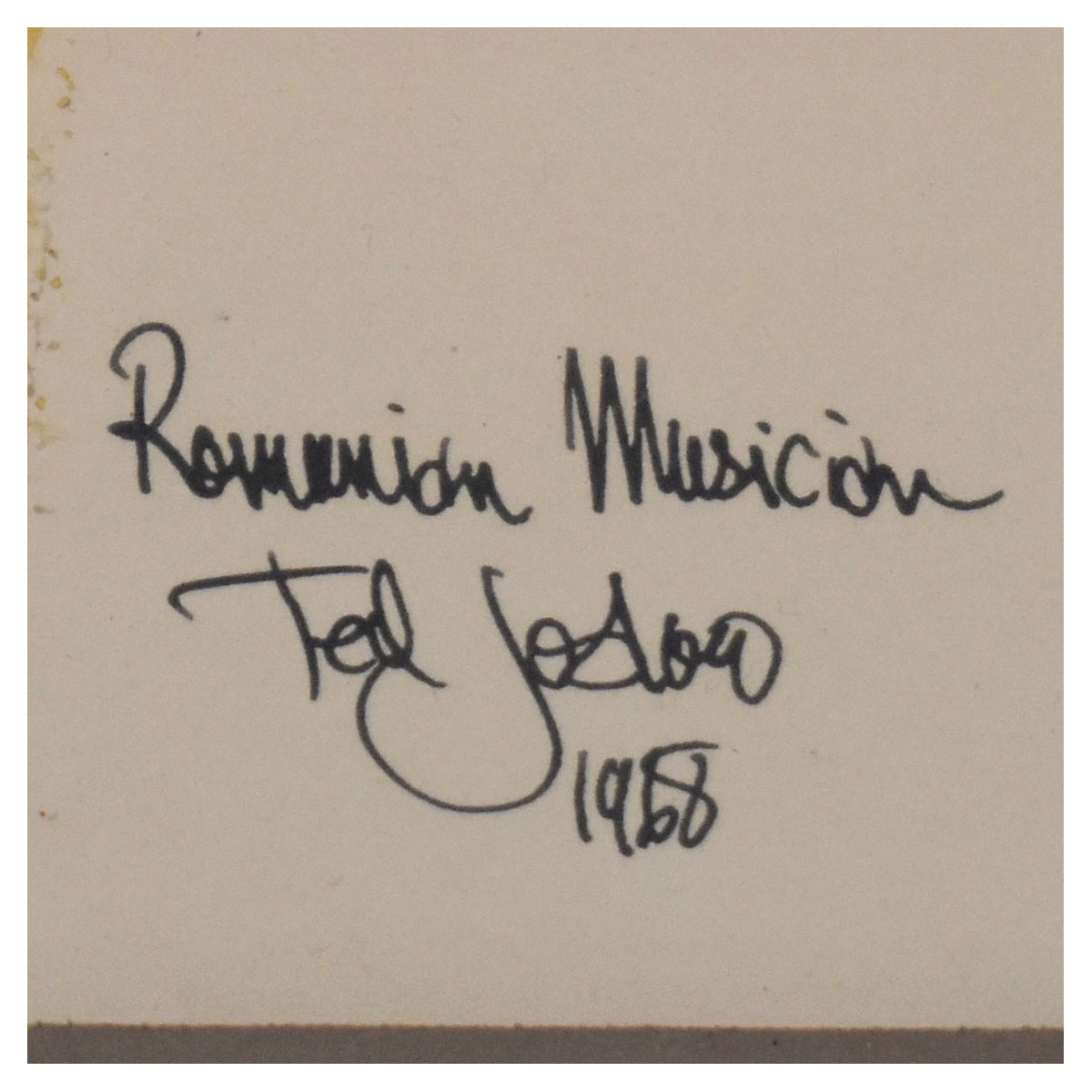 Ted Jaslow, American, (B. 1934)