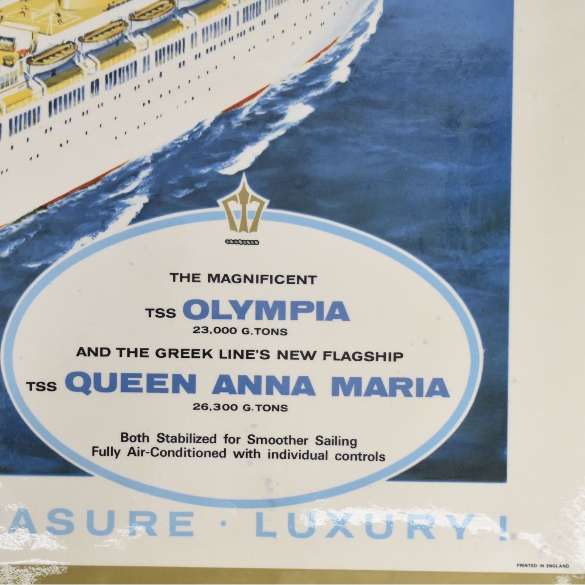 Vintage Ocean Liner Travel Posters