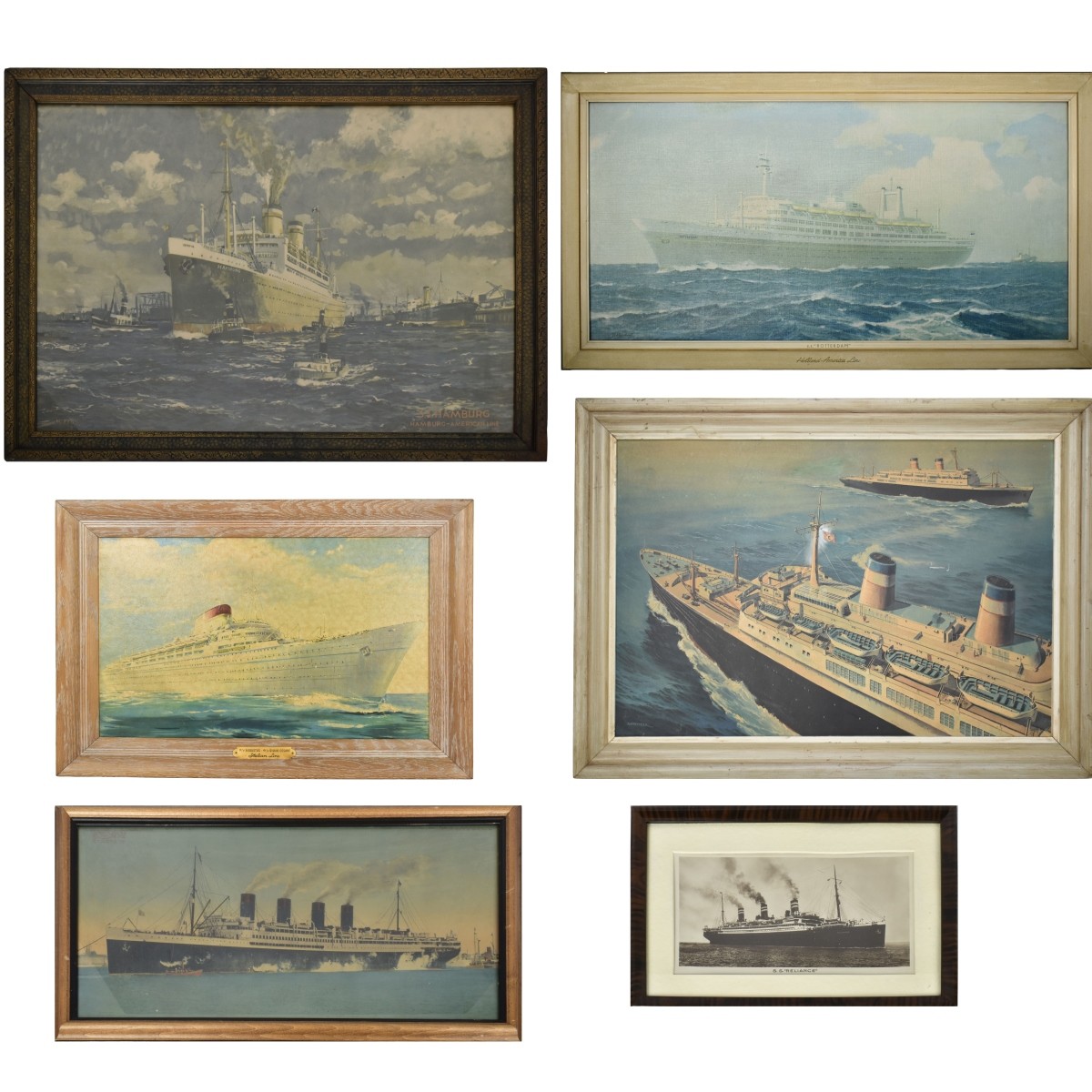 Vintage Ocean Liner Travel Posters