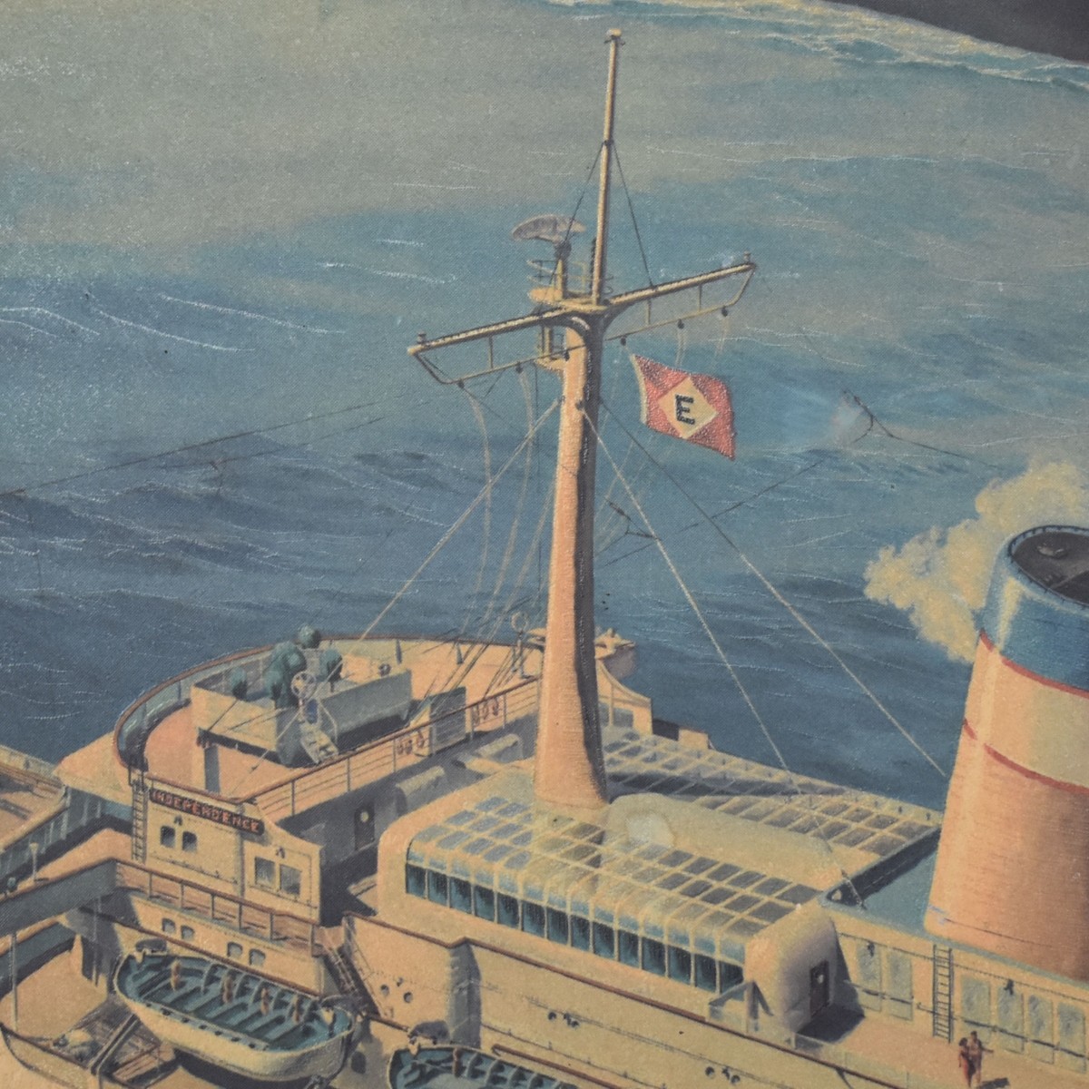 Vintage Ocean Liner Travel Posters
