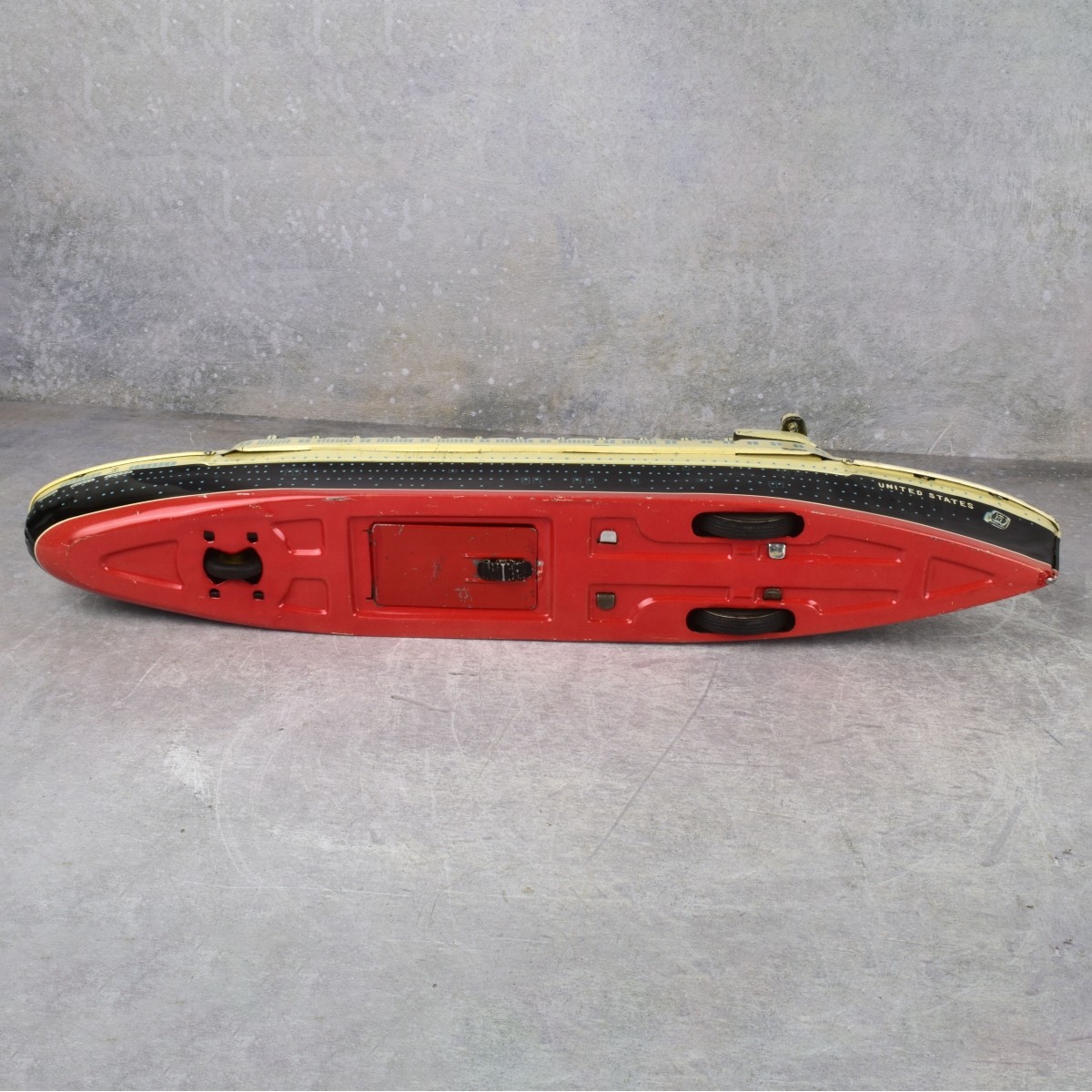 Lithograph and Die Cut Tin Ocean Liners