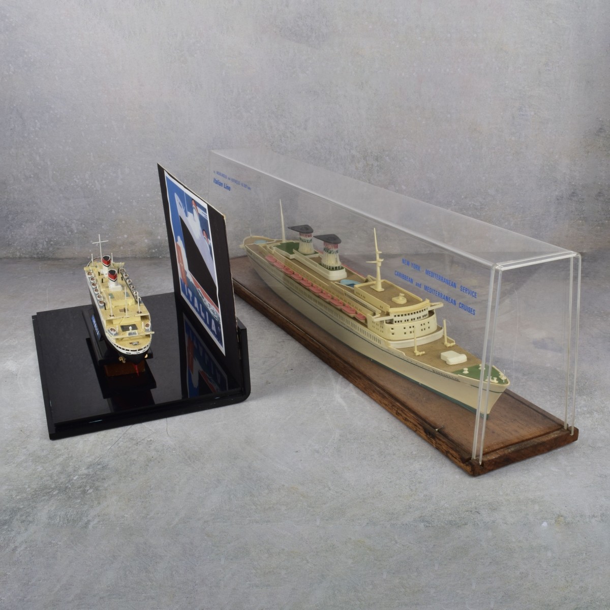 Ocean Liner Vintage Ship Models