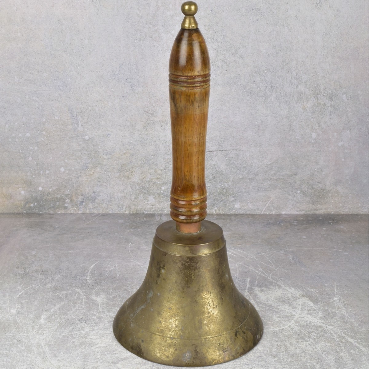 Copper Hunting Horns and Brass Bell