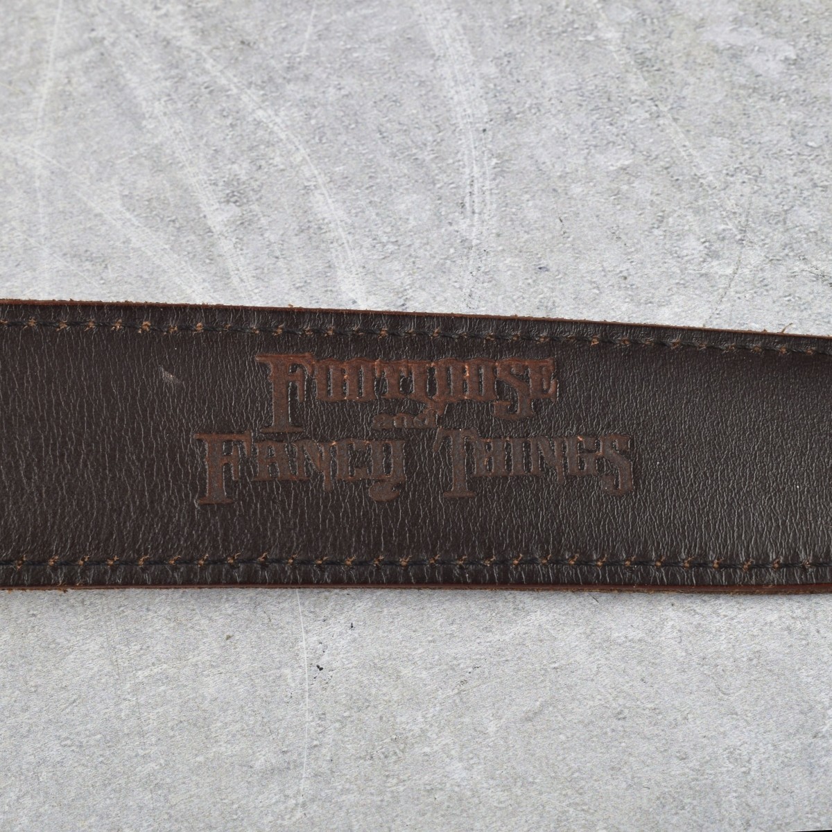 Vtg. Leather and Silver-Rose Gold Belts