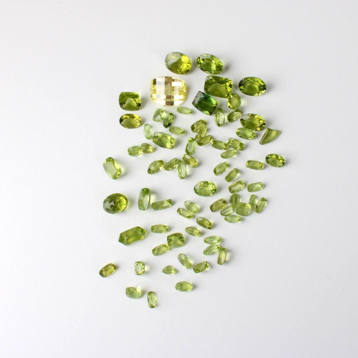 71.9CT TW Peridots