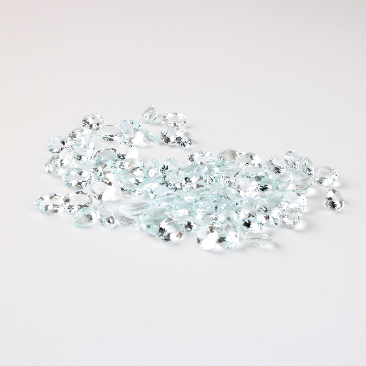 50.6CT TW Aquamarines