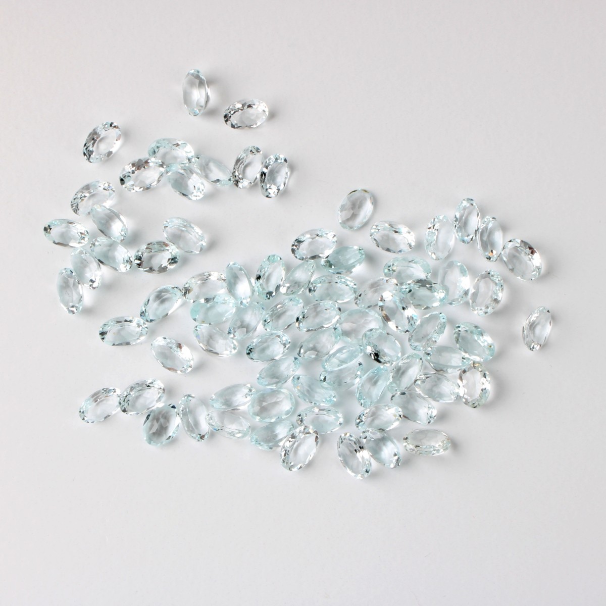 50.6CT TW Aquamarines