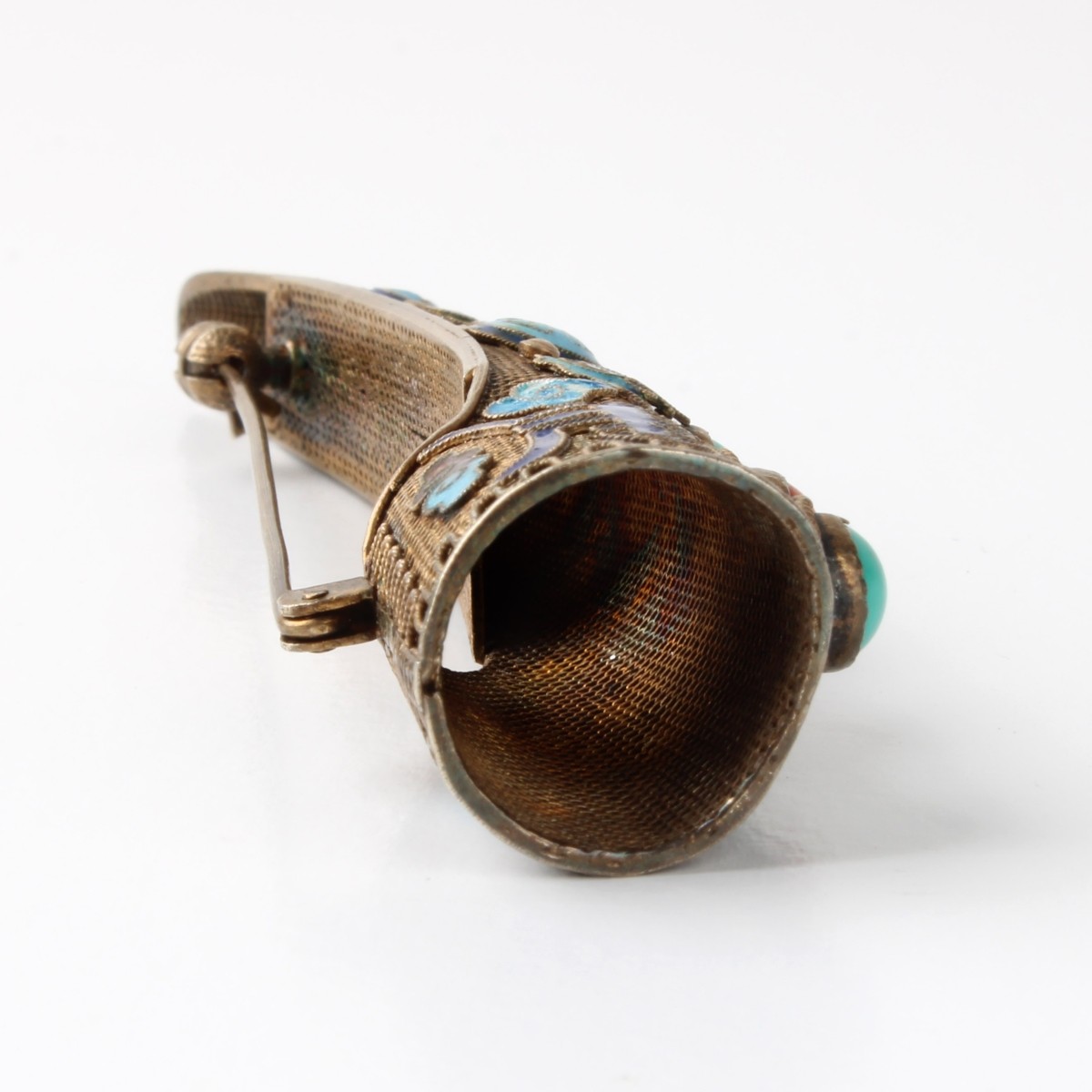 Chinese Silver Nail Guard / Pin