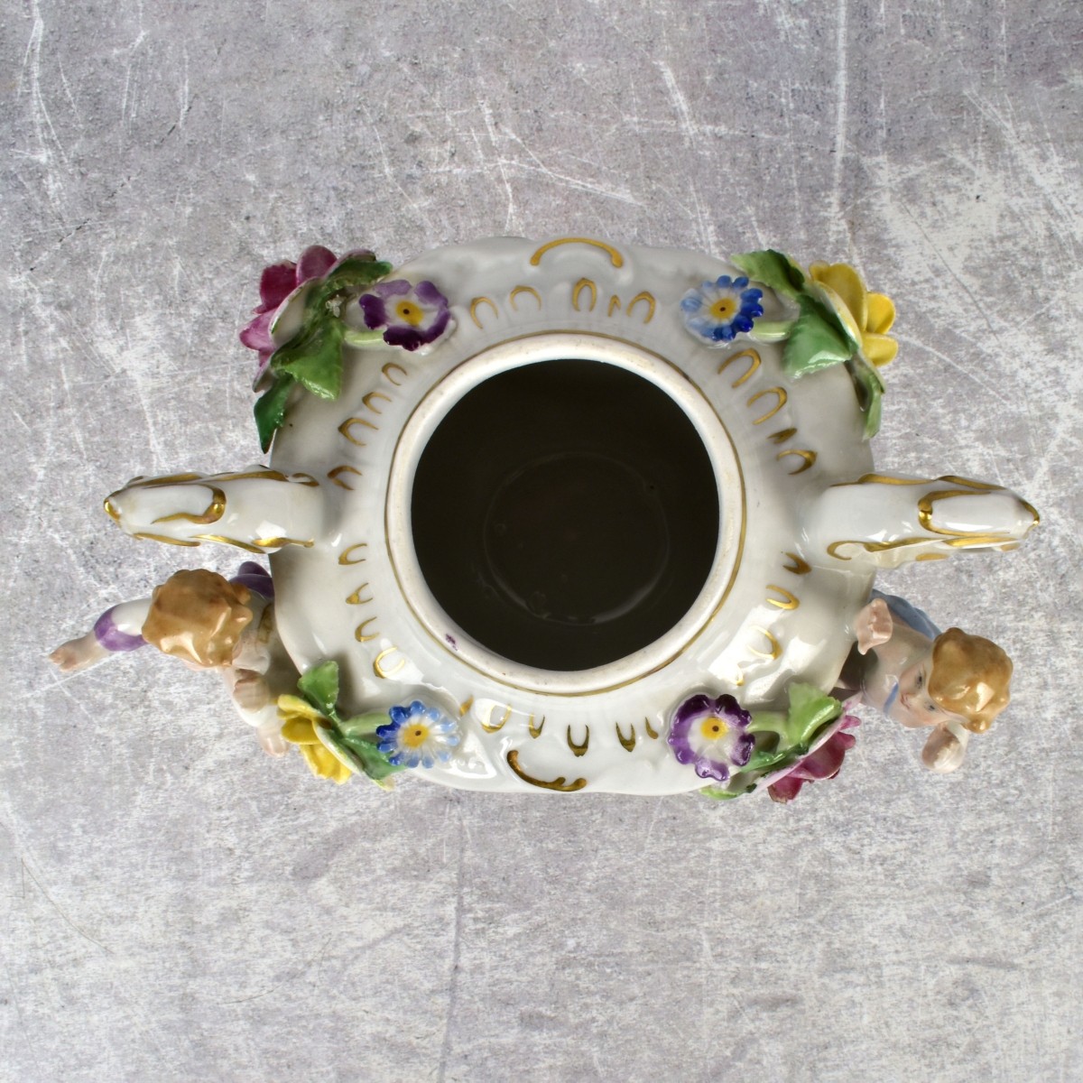 Antique German Von Schierholz Urn/Cover