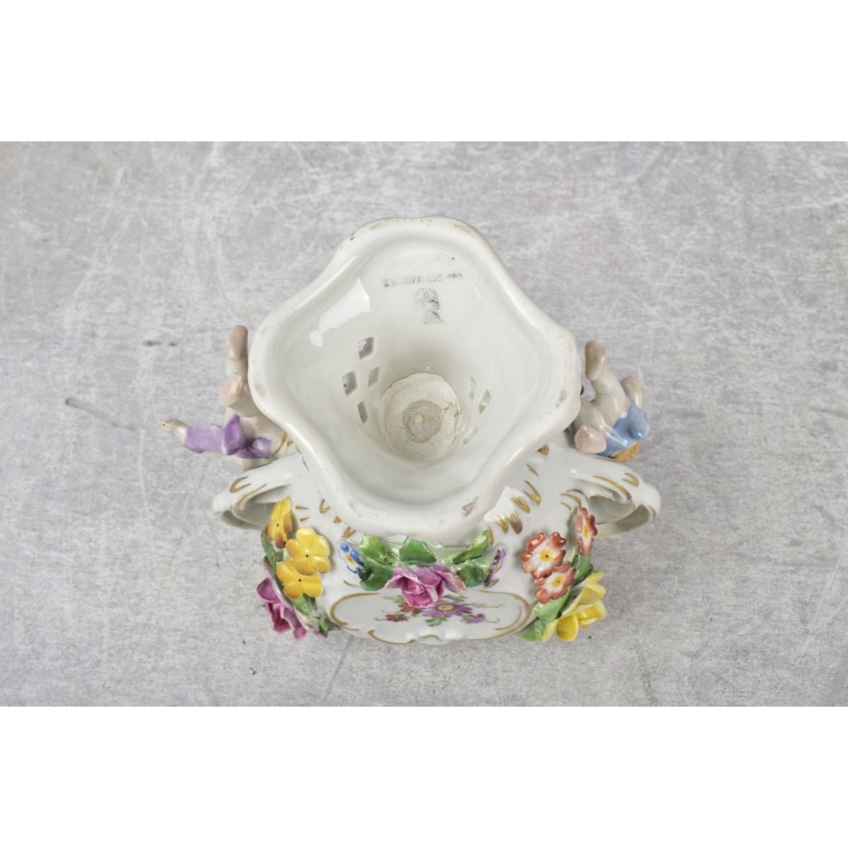 Antique German Von Schierholz Urn/Cover