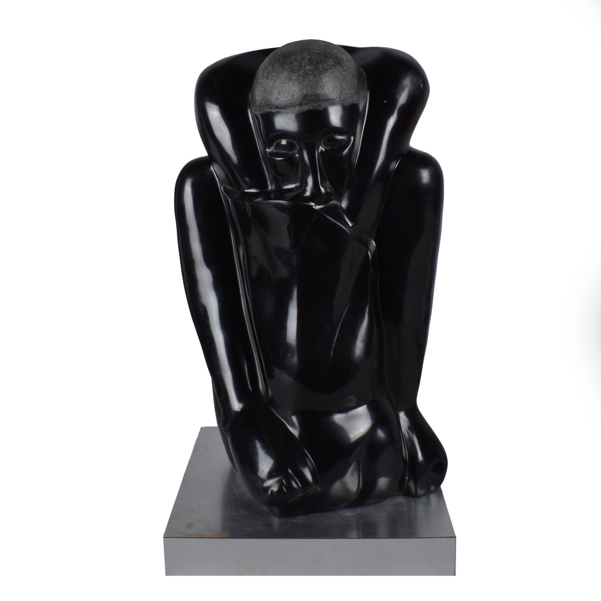 Sandy Frank, American (20th-21C.) Stone Sculpture