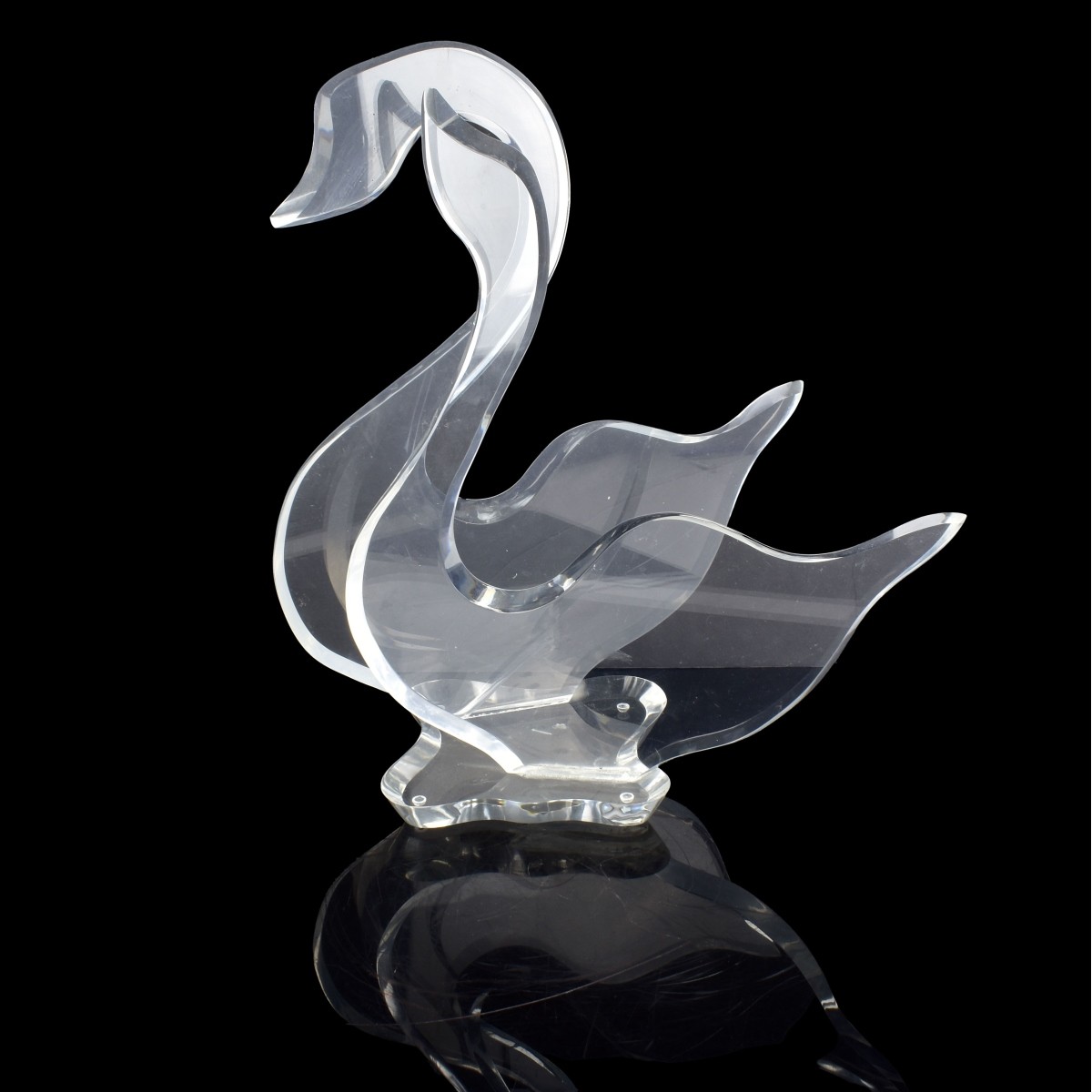 Mid Century Lucite Sculpture