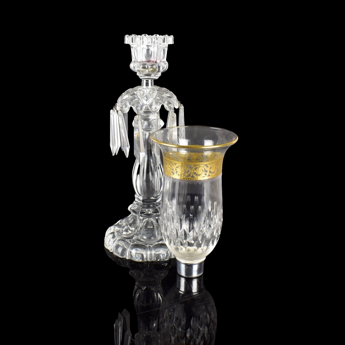 Vintage Pair of Hurricane Mantle Luster's