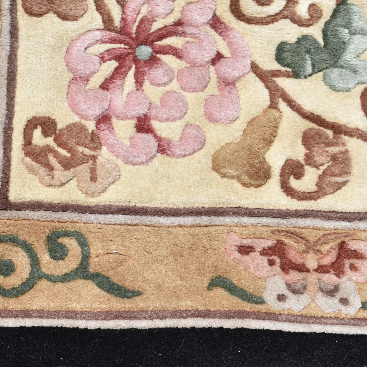 Vintage Chinese Wool Rug