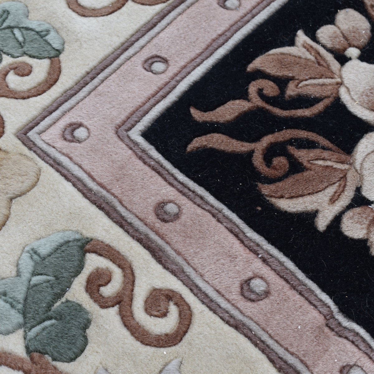 Vintage Chinese Wool Rug