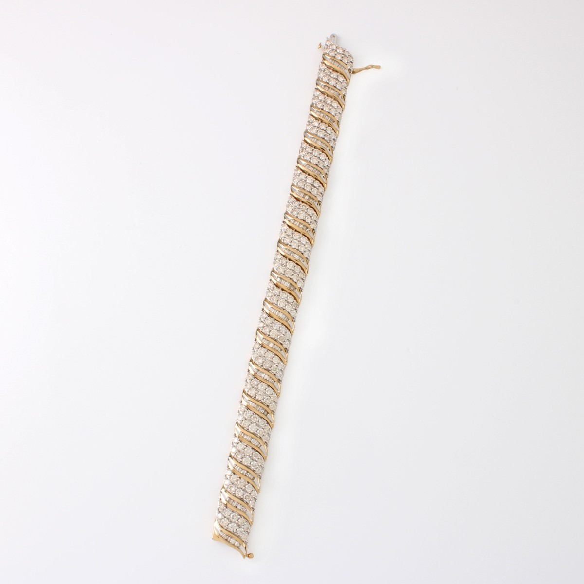 Diamond and 10K Bracelet