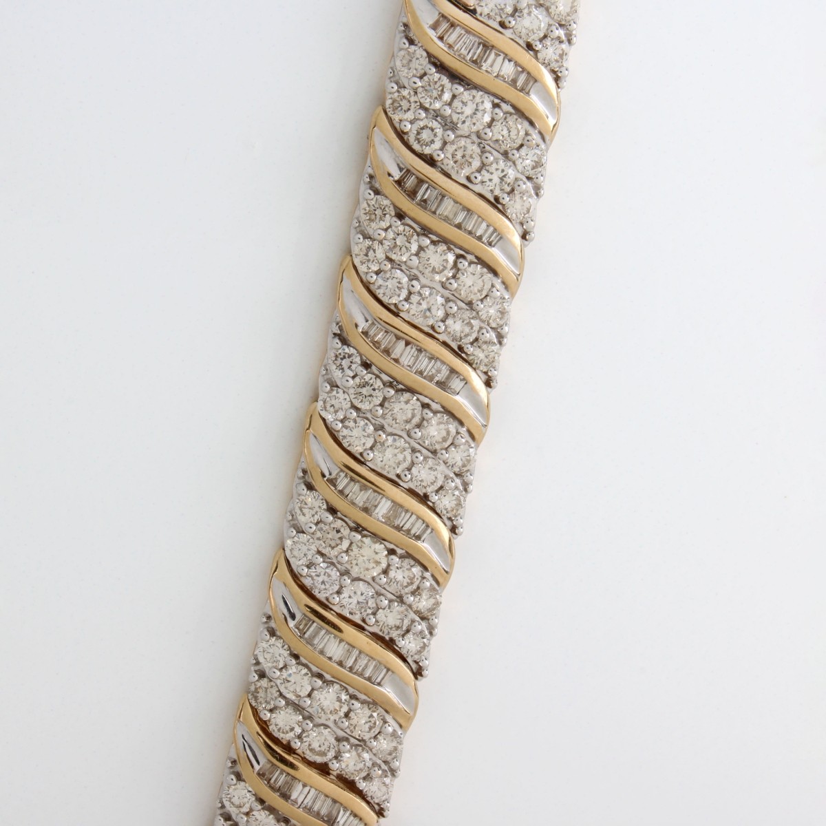 Diamond and 10K Bracelet