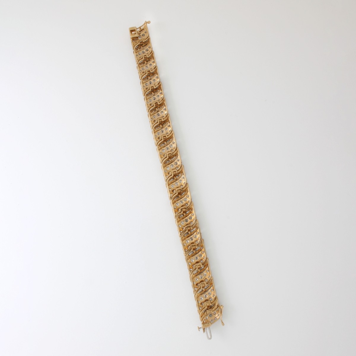 Diamond and 10K Bracelet