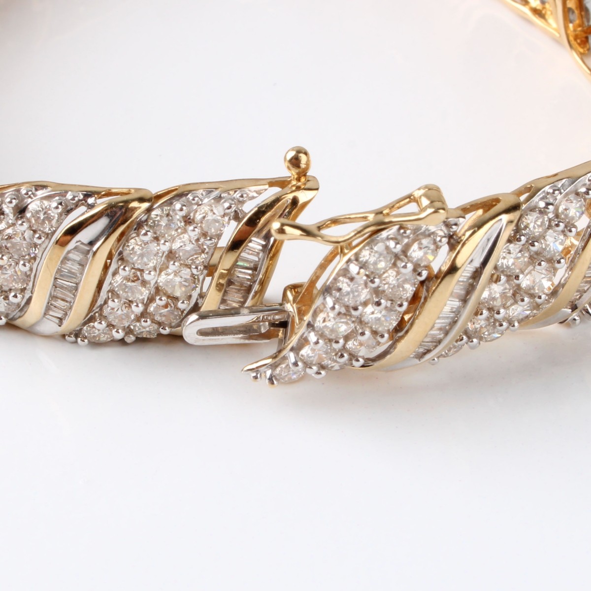 Diamond and 10K Bracelet