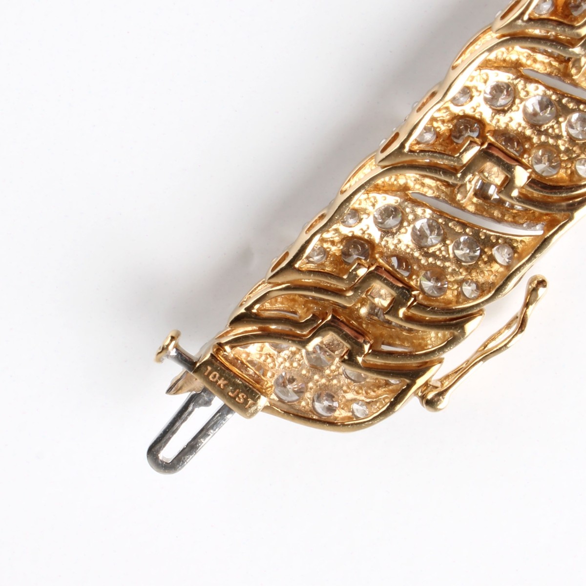 Diamond and 10K Bracelet