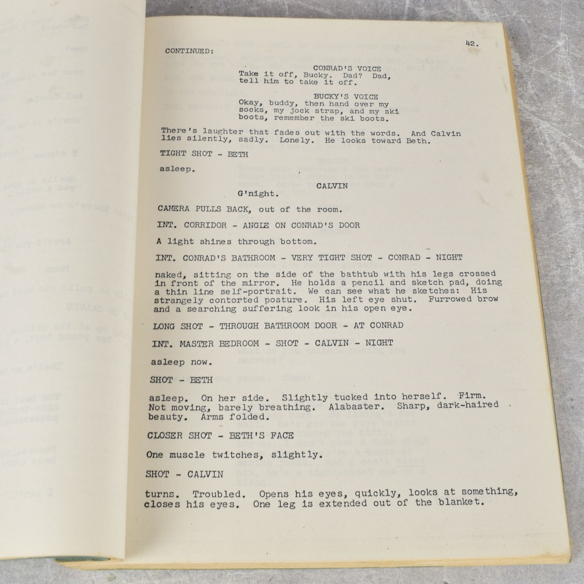 "Ordinary People" Screenplay