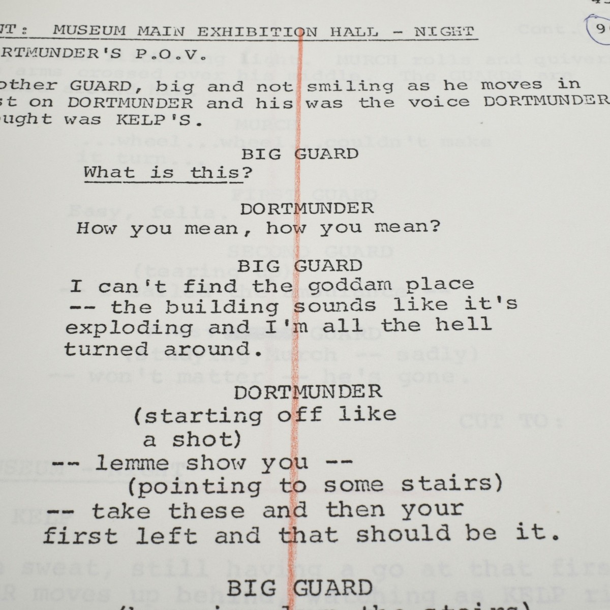 "The Hot Rock" Screenplay