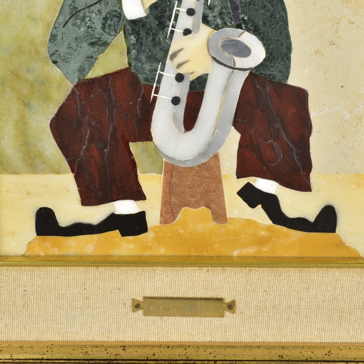 Prof. A. Zuillim Italian Pietra Dura