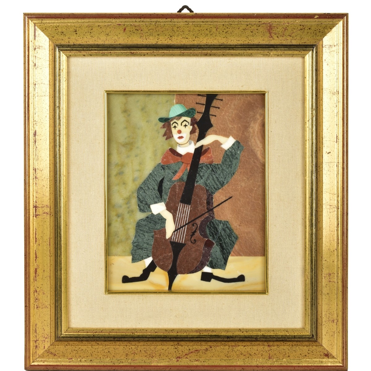 Italian Pietra Dura Plaque