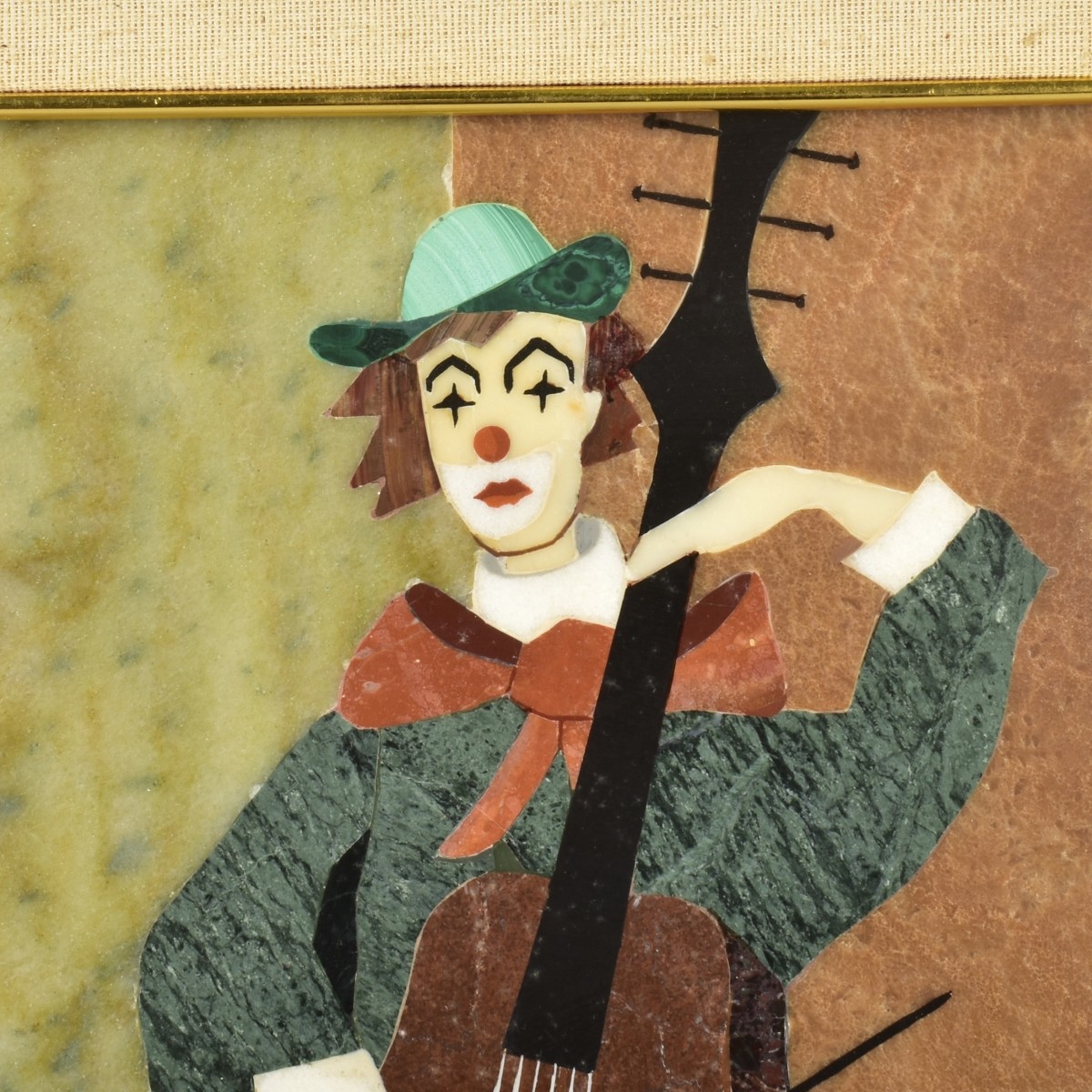 Italian Pietra Dura Plaque