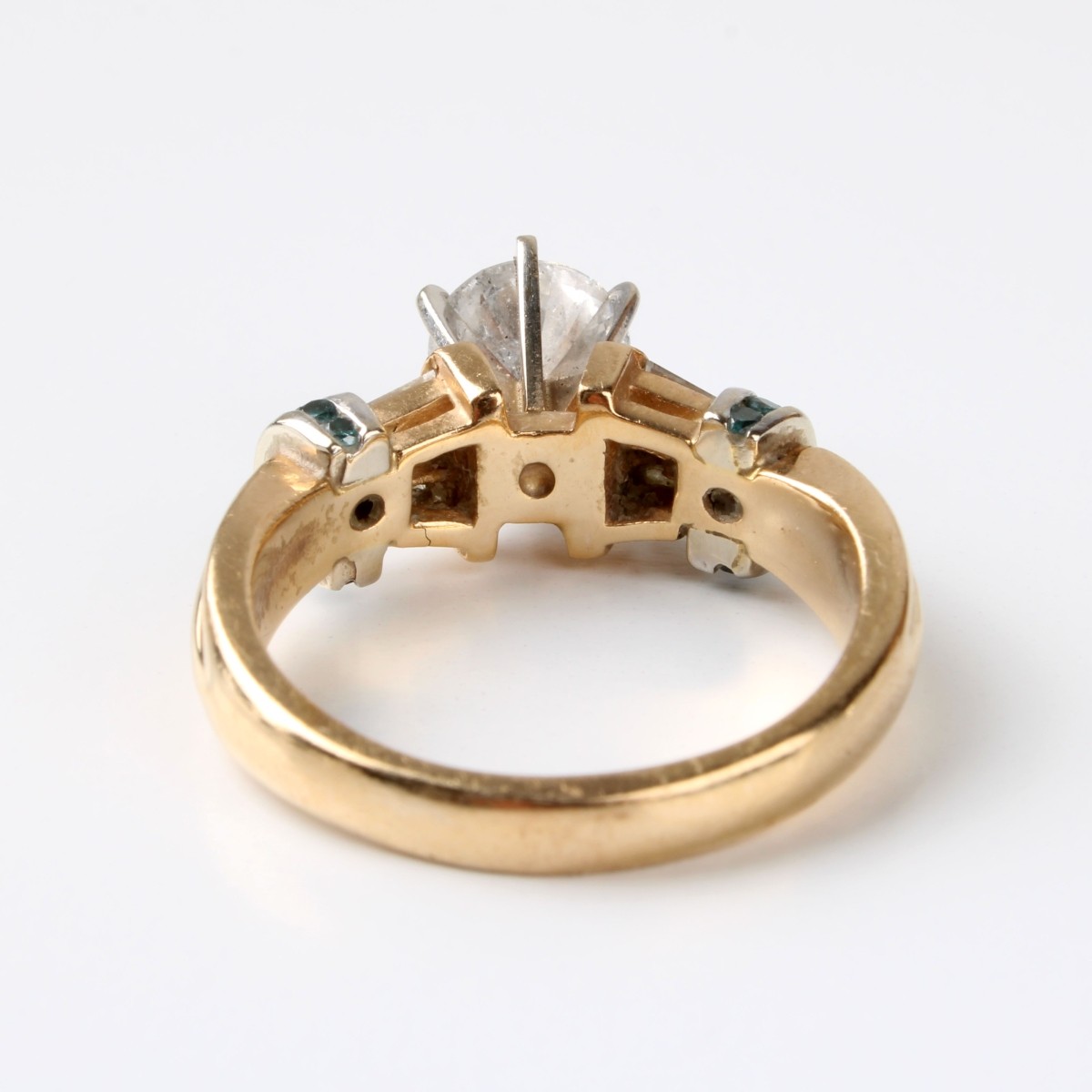 Diamond and 14K Ring