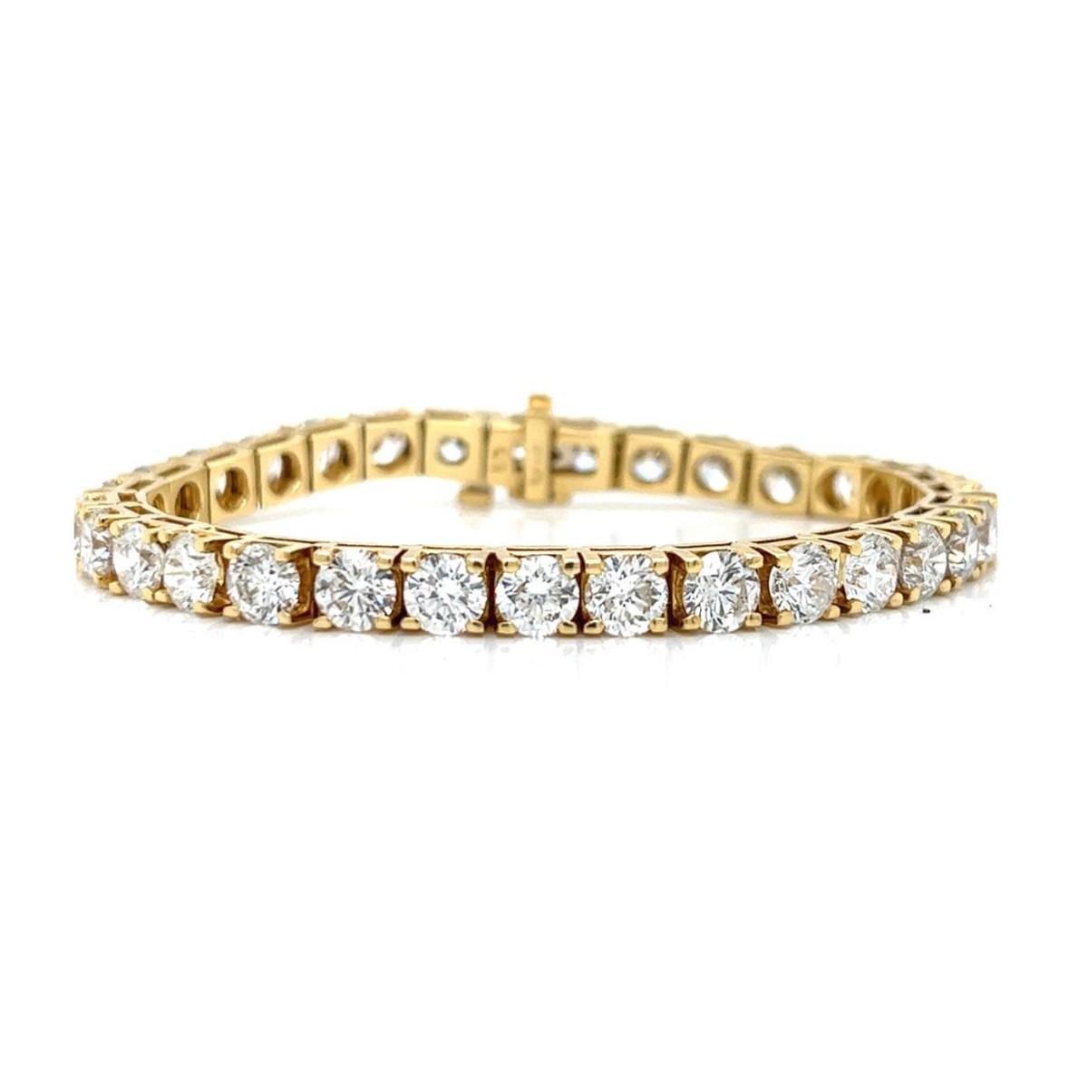 Diamond and 14K Tennis Bracelet