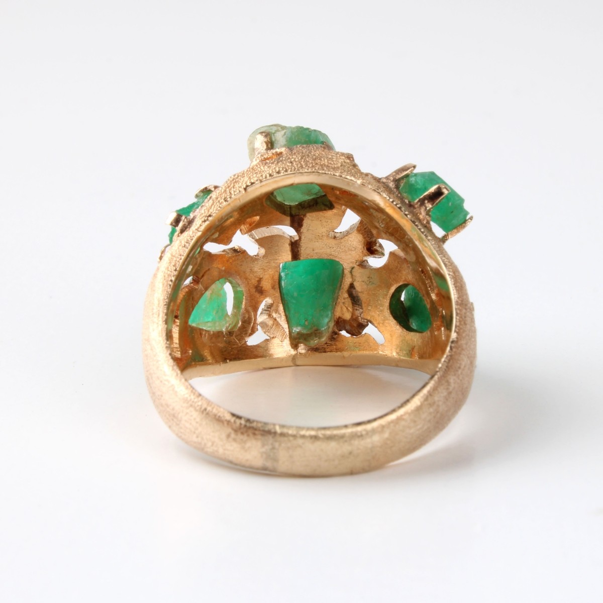 Emerald and 14K Ring