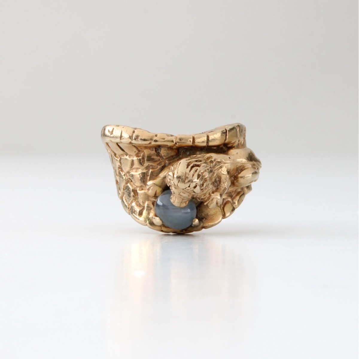 Star Sapphire and 14K Ring