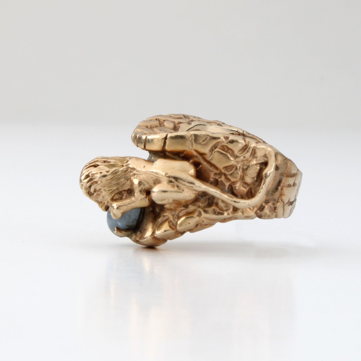 Star Sapphire and 14K Ring