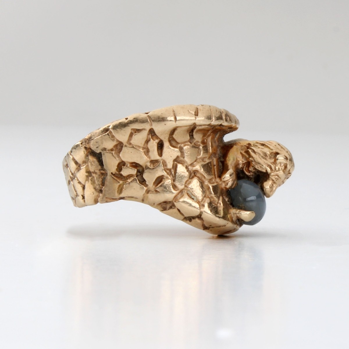 Star Sapphire and 14K Ring