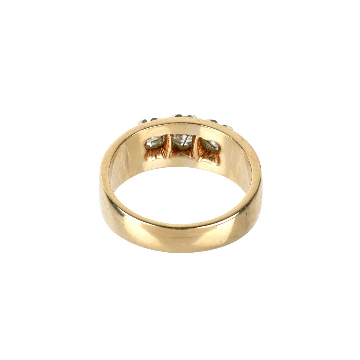 Diamond and 18K Ring