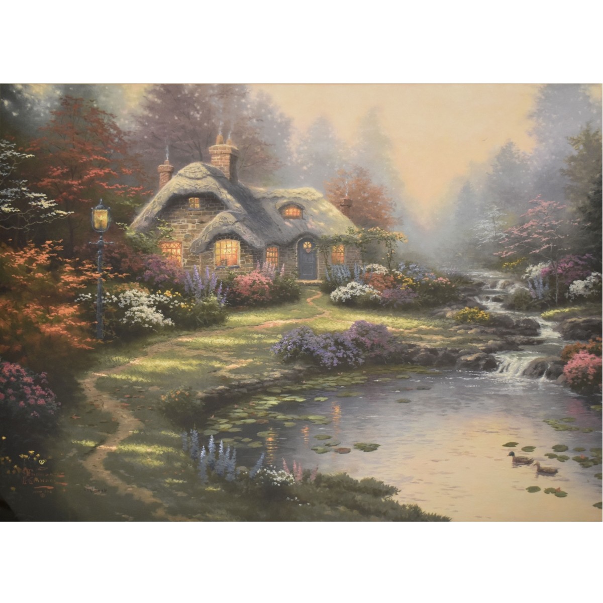 Thomas Kinkade, American (1958-2012)