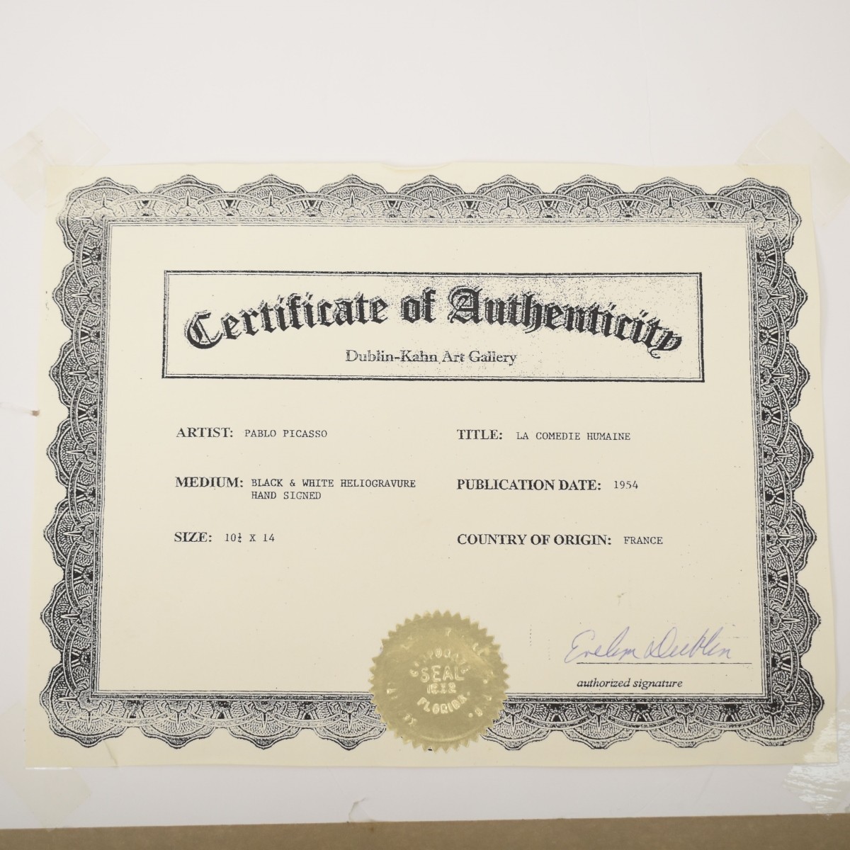 Pablo Picasso, Spanish (1881-1973)