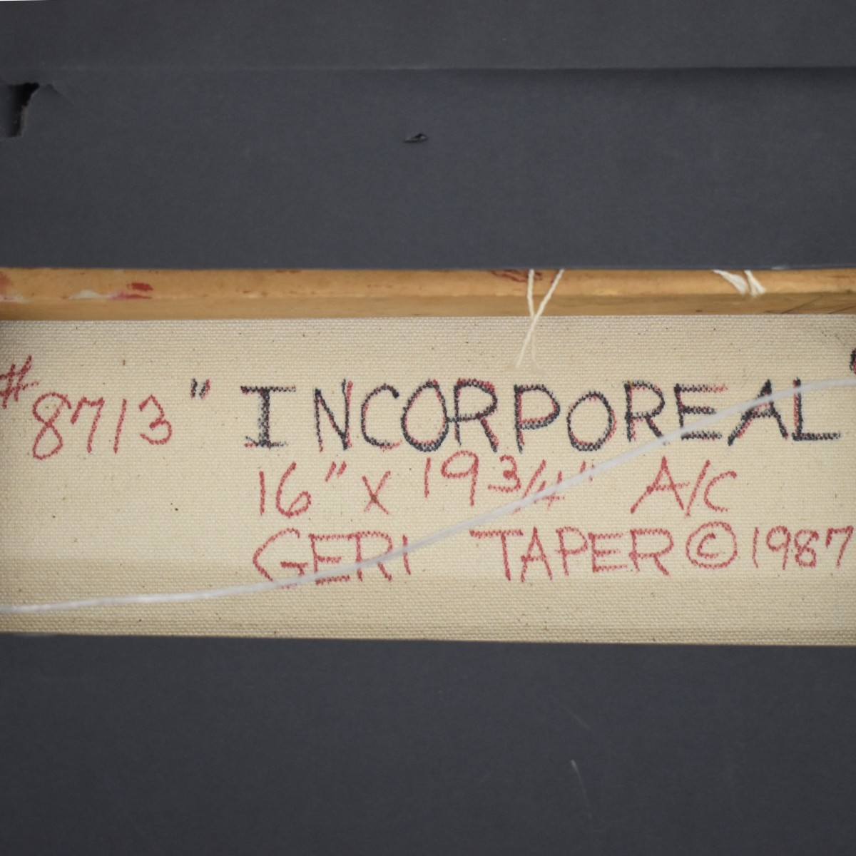 Geri Taper, American/New York (1929-2004)