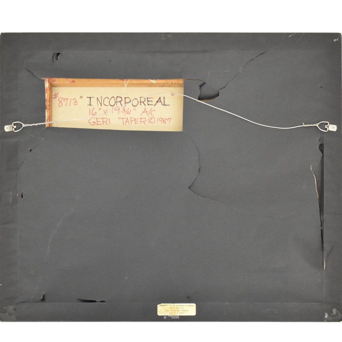 Geri Taper, American/New York (1929-2004)