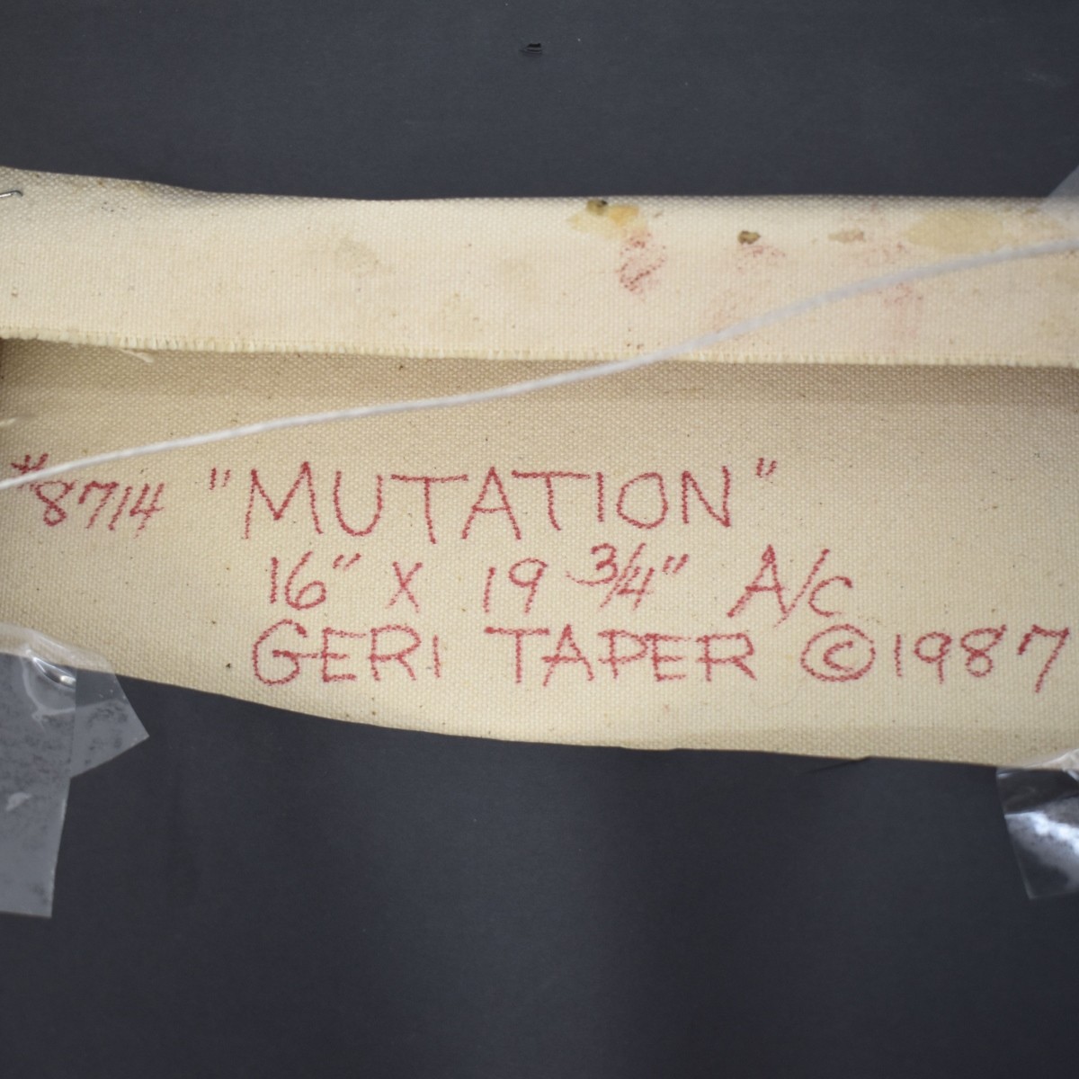 Geri Taper, American/New York (1929-2004)