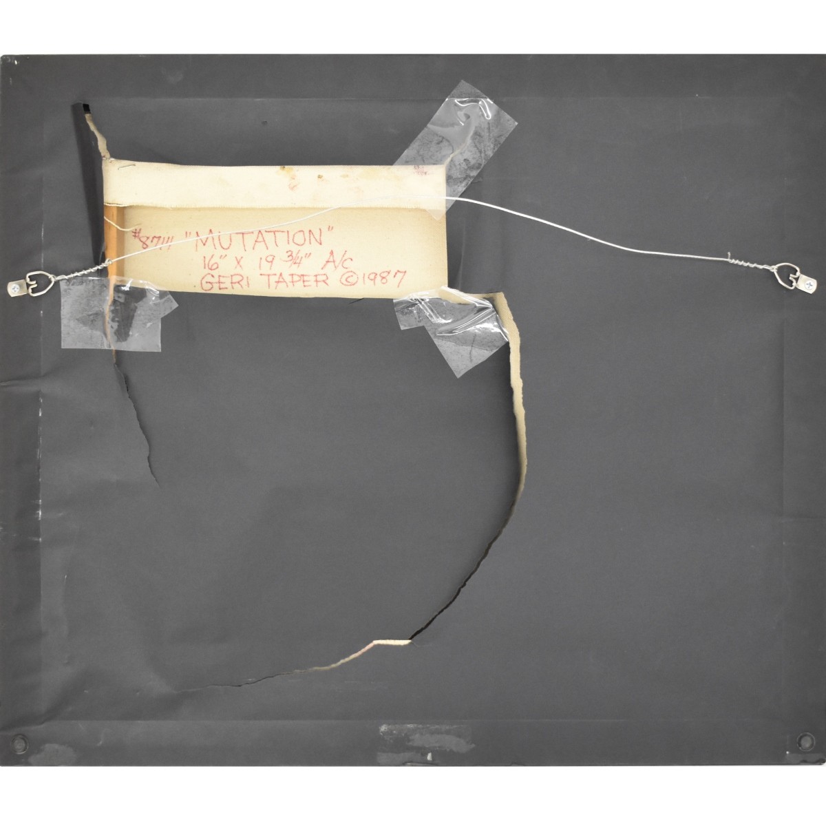 Geri Taper, American/New York (1929-2004)