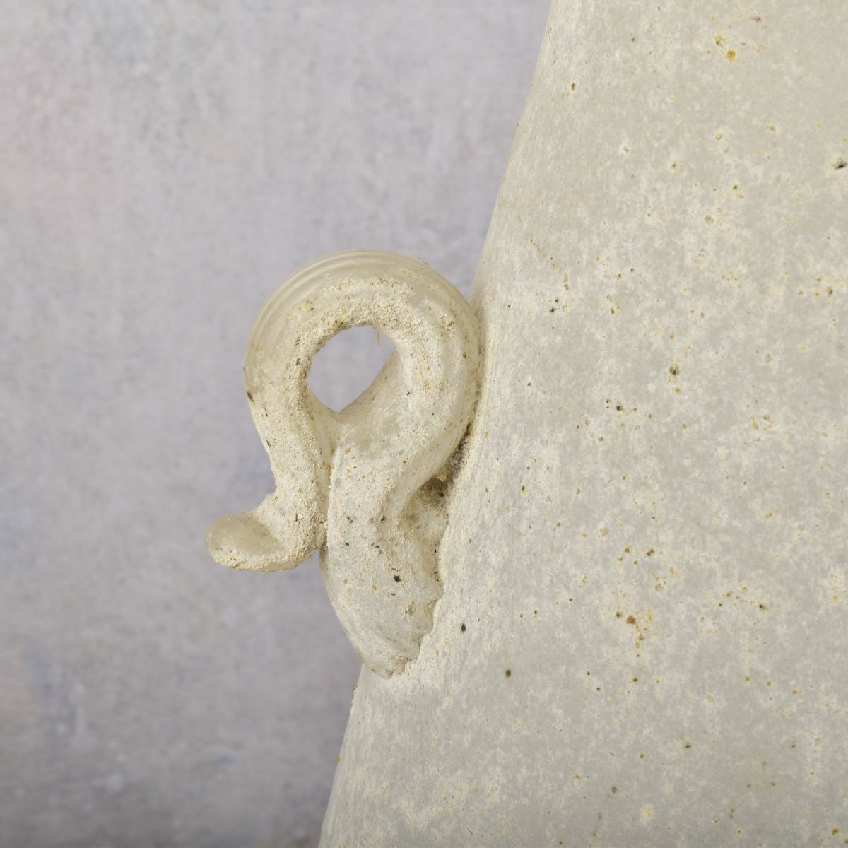 Attributed to Seguso Murano Scavo Glass Vase