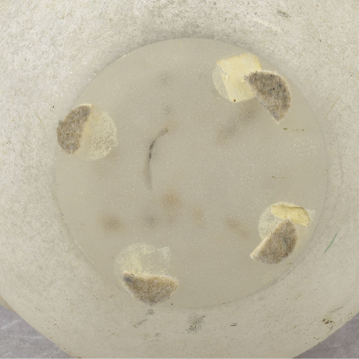 Attributed to Seguso Murano Scavo Glass Vase